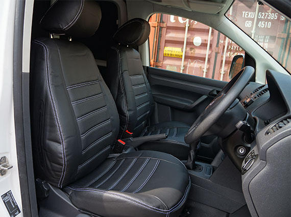 Tailored seat covers for VW Volkswagen Caddy Van  2005  1+1 