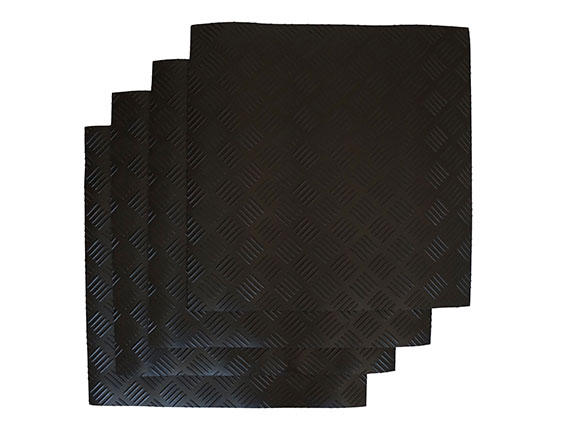 Standard Rubber Matting - Checkered Design Example