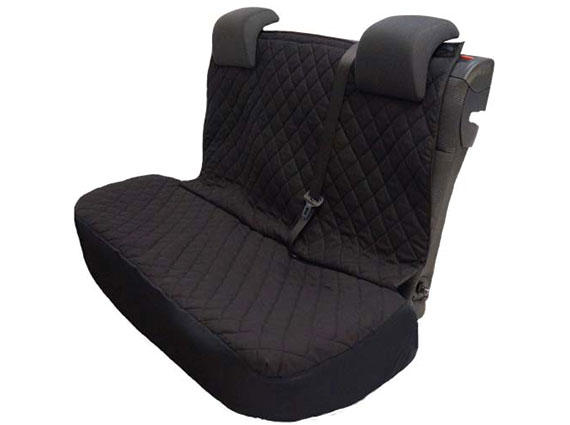 Car SEAT COVERS for Citroen C2, FULL SET Front + Rear in Breathable Fabric  and PU Leather